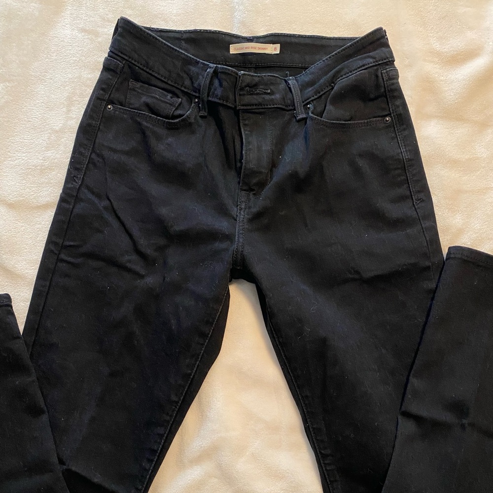 Levi’s Classic Midrise Super Skinny Jeans